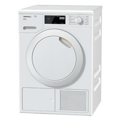 Miele TCE620WP Heat Pump Freestanding Tumble Dryer, 8kg Load, A+++ Energy Rating, White